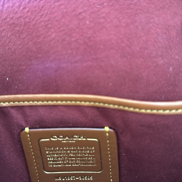 Coach bag/Limited  Edition Authentic Coach Leather Bag. - Picture 4 of 12